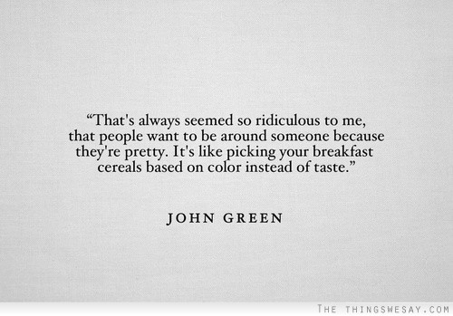 It's like picking your breakfast cereals based on color instead of taste