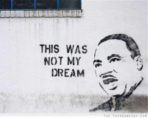 This was not my dream