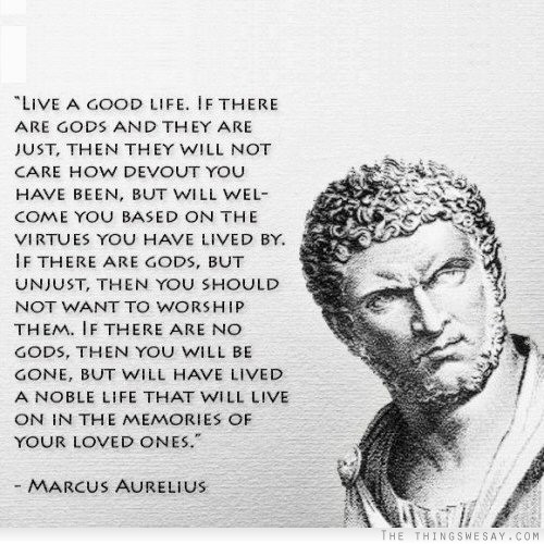 Live a good life if there are gods and they are just then they will not care how devout you have been but will welcome you based on the virtues you have lived by if there are gods but unjust