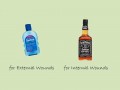 For external wounds and for internal wounds