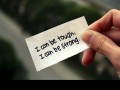 I can be tough I can be strong