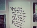 Maybe there's something you're afraid to say or someone you're afraid to love or somewhere you're afraid to go it's gonna hurt it's gonna hurt because it matters