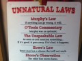 The Unnatural Laws