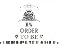 In order to be irreplaceable one must always be different