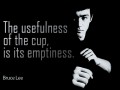 The usefulness of the cup is its emptiness