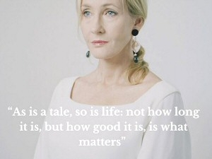 31 Quotes from J. K. Rowling of the Harry Potter series